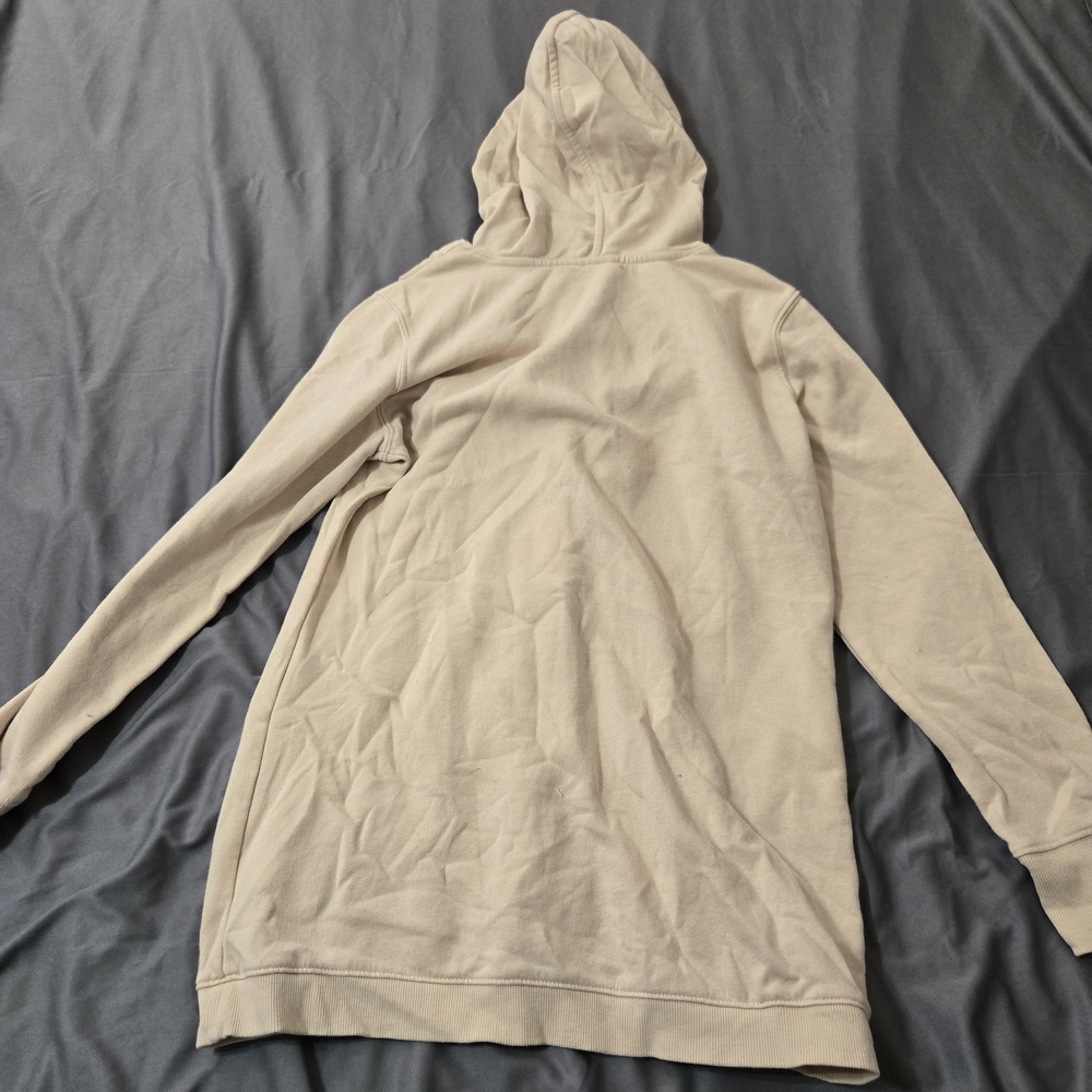 Old Navy Maternity Nursing Hoodie Womens Small Beige Cross Front Pullover - Picture 4 of 4